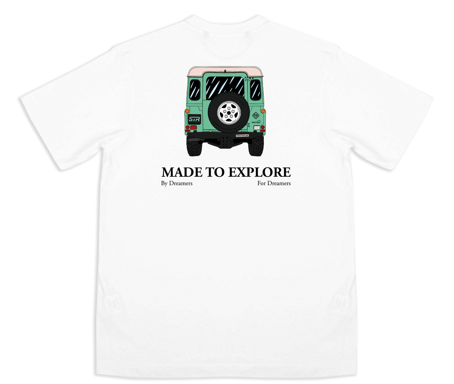 TEE-SHIRT DEFENDER BLANC