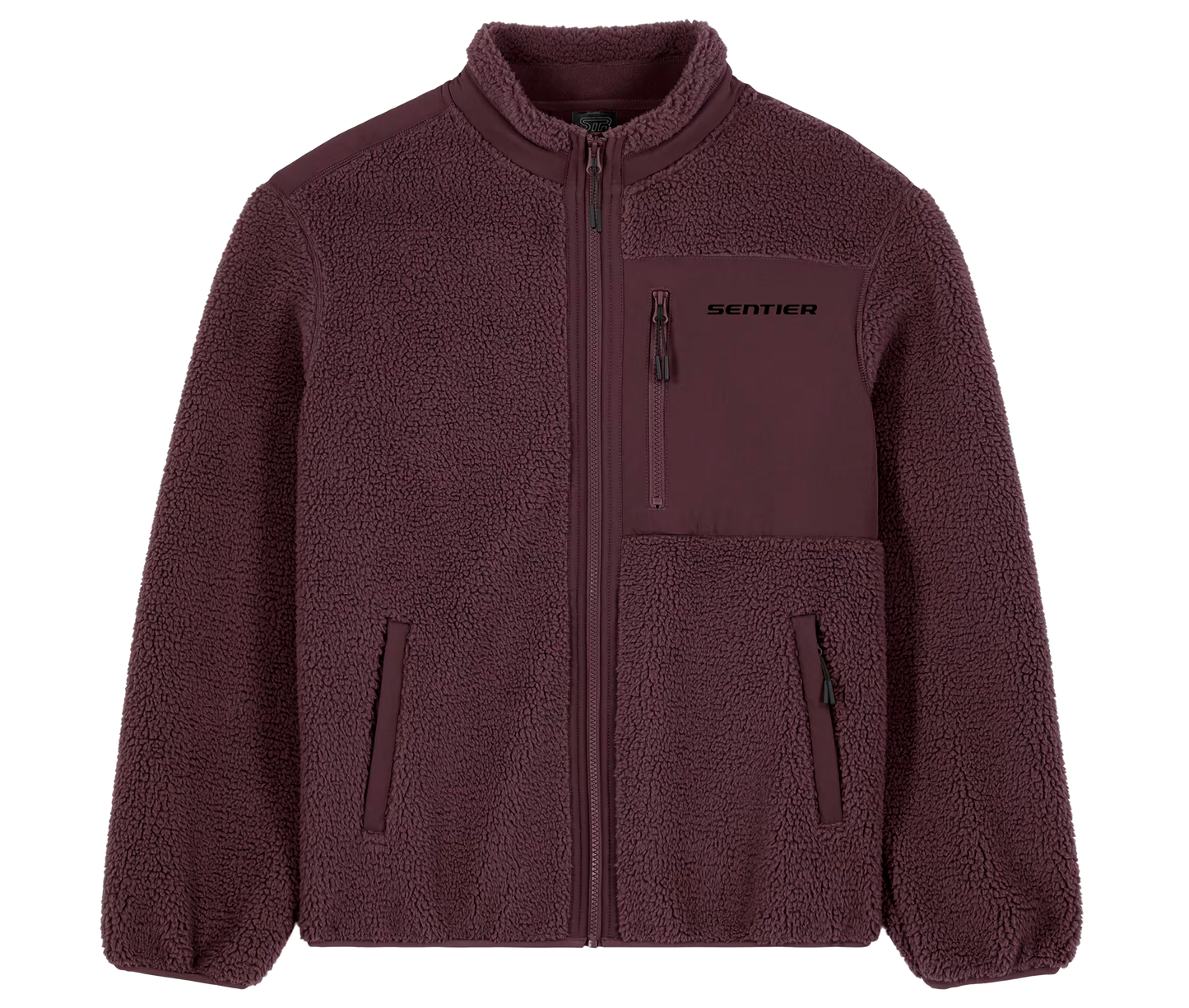 POLAIRE JACKET BORDEAUX SENTIER