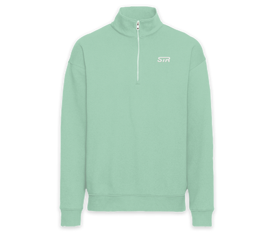 HALF-ZIP MINT STR SIGNATURE