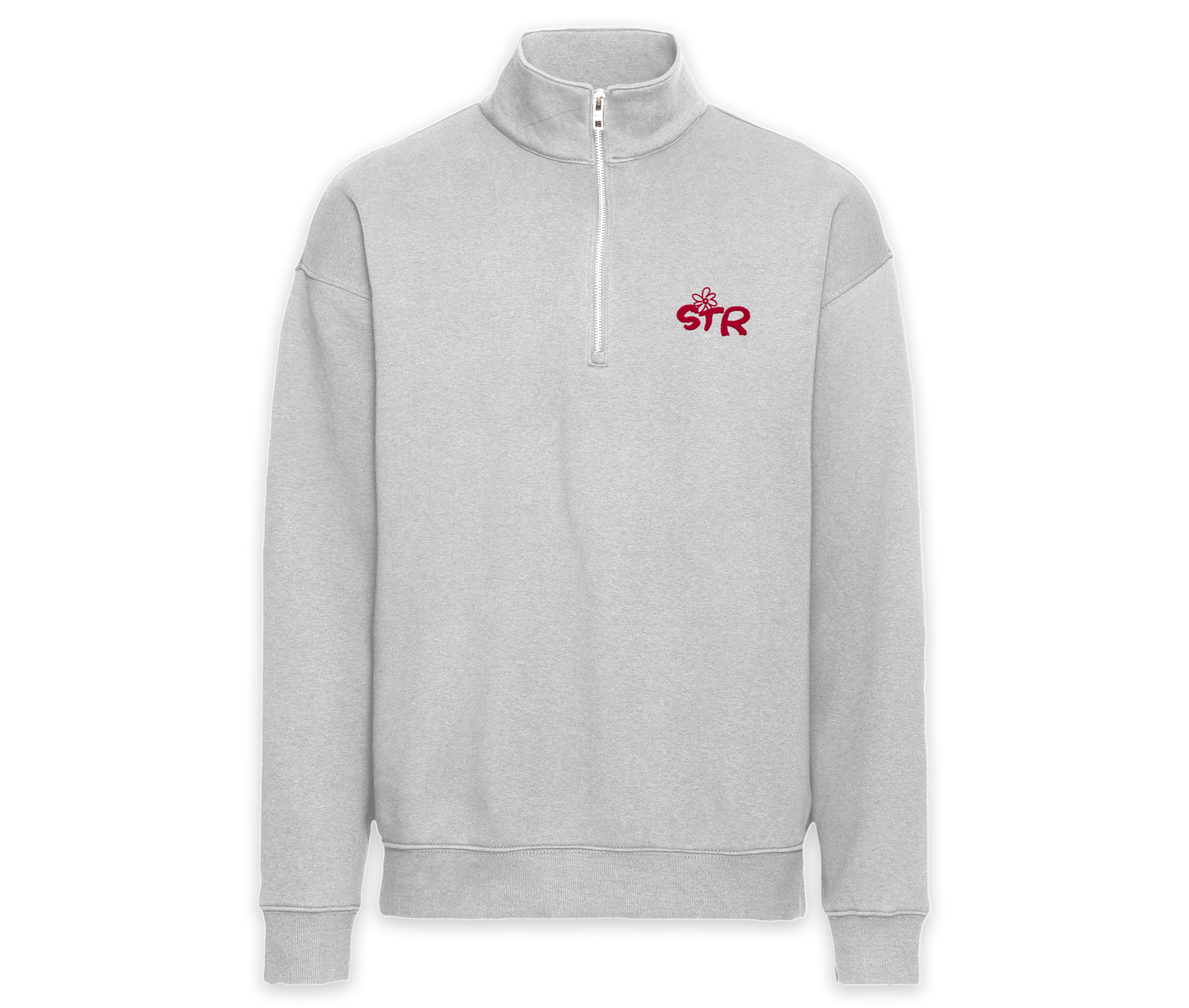 HALF-ZIP FLOWER