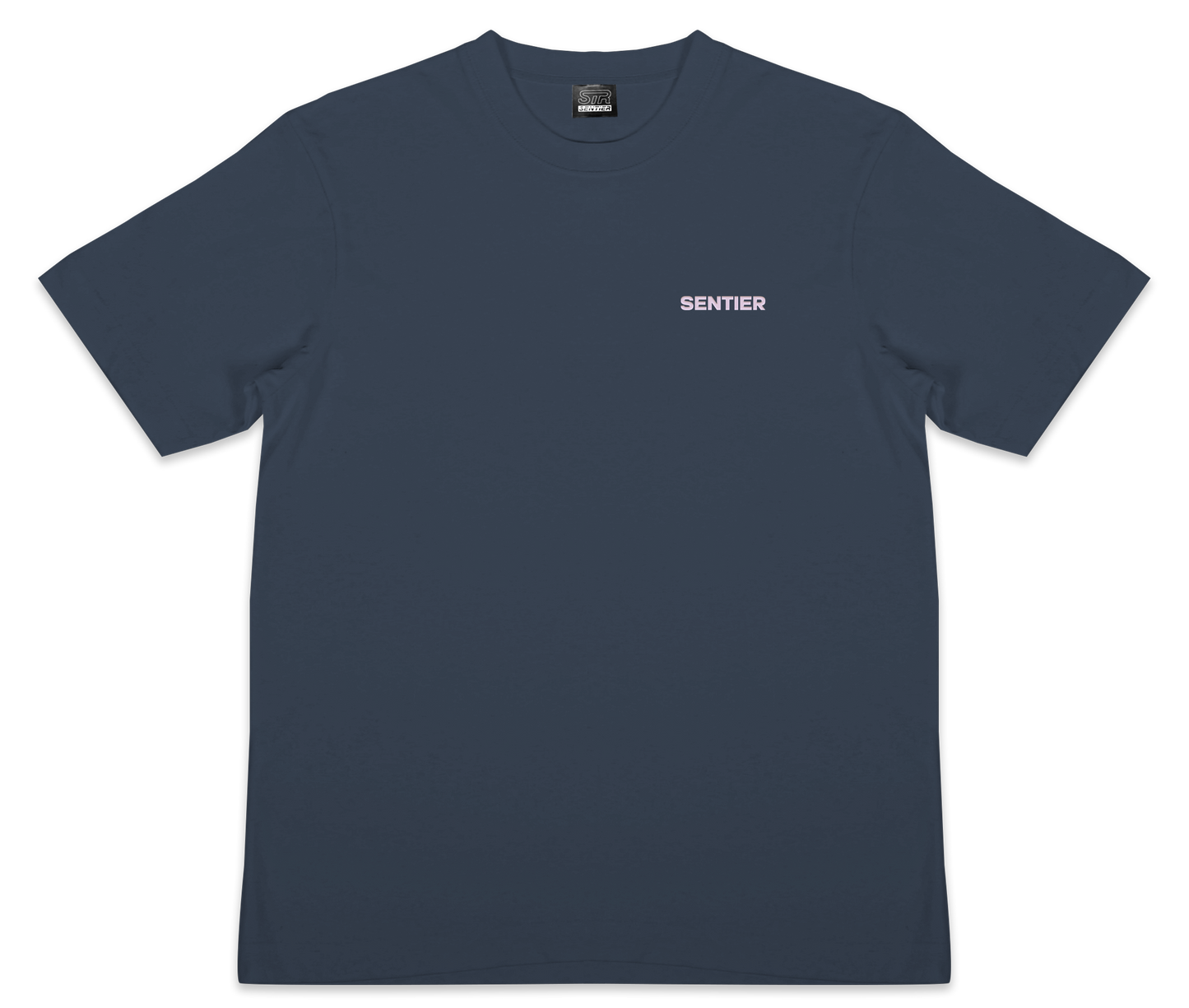 TEE-SHIRT FLOWER DARK BLUE