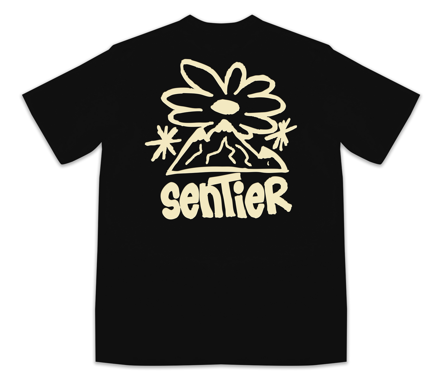 TEE-SHIRT FLOWER MOUNTAINS