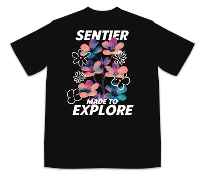 TEE-SHIRT ACID FLOWER